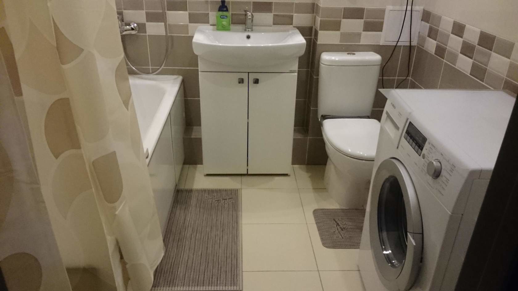 Хрущевка ванная комната совмещенная с туалетом